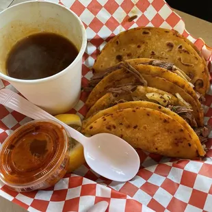 QuesoBirria tacos