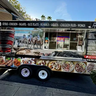 outside, sushi and sashimi