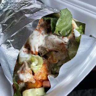 Chicken gyro