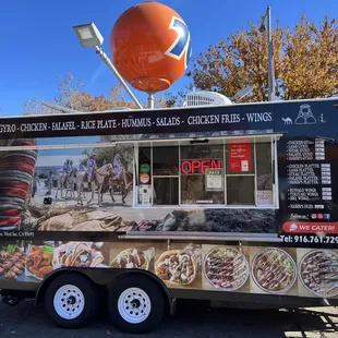 outside, sushi and sashimi