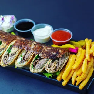 Lamb shawarma arabi