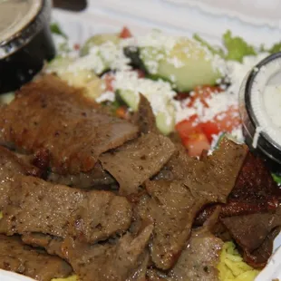 Lamb gyro plate