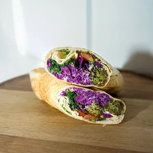 Falafel crunch wrap