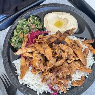 Chicken Shawerma Plate
