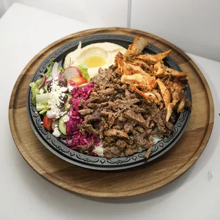 Mixed Shawarma Plate