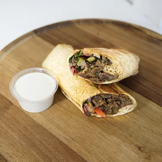 Beef Shawarma Wrap