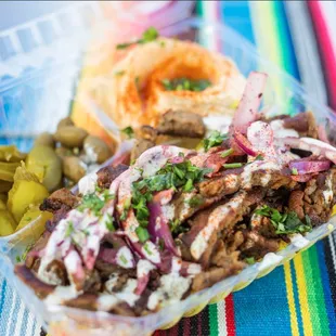 Lamb/Beef Gyro Plate