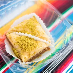 Pistachio and Walnut Baklava