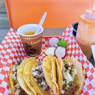 Birria Taco Combo $14.55