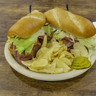 Halal Whole Roast Beef Sub