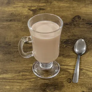 A warm sweet cup of Kashmiri Chai