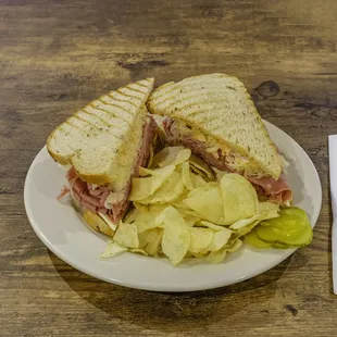 Halal Reuben Sandwhich