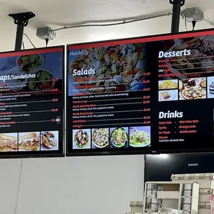 menus and prices
