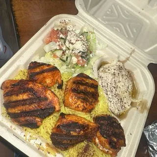 Chicken Kabob Combo
