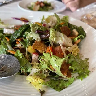 The great fattoush salad.