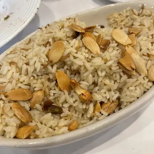 Lebanese rice. Fluffy and buttery!