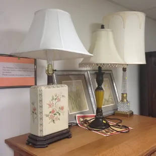 Lamps &amp; Lighting fixtures.