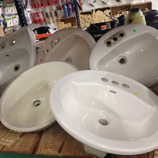 Sinks, toilets, bathtubs and more