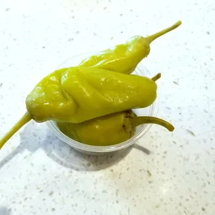 a hot chili in a cup