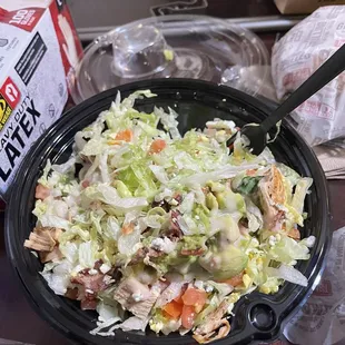 This is a terrible salad. That is all.