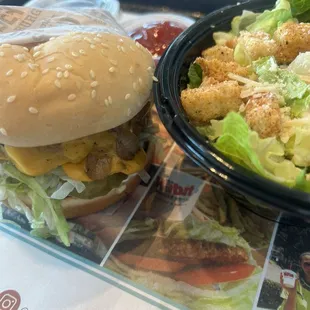 DOUBLE CHAR WITH CHEESE