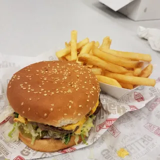 Charburger with Cheese