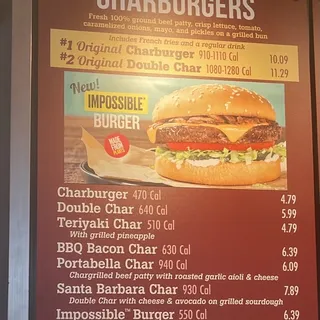 Impossible Burger Meal