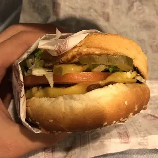 Charburger with Cheese