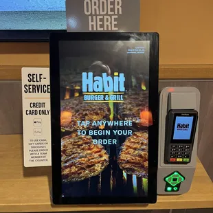 ordering kiosk