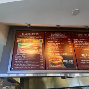 New menu all delicious