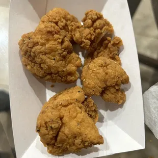 Burnt  Kids Crispy Chicken Bites
