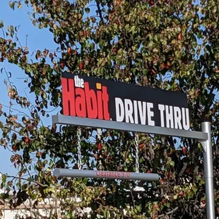 Drive Thru sign