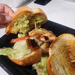 Chicken Club Sandwich Meal