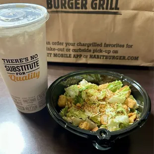 Tiny Caesar Side Salad