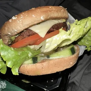 Veggie Burger with Cheese