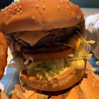 Charburger with Cheese