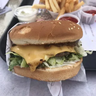 Charburger with Cheese