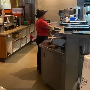 The employee that refused to help us.