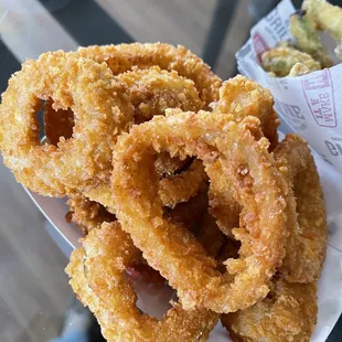 fried onion rings