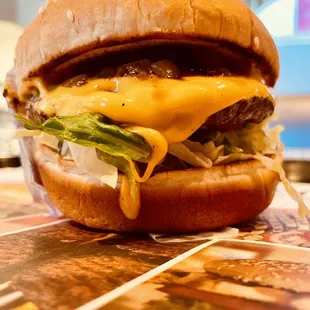 Charburger with Cheese