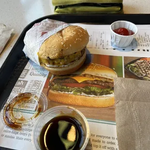 The Teriyaki Momma Sauce and the best burger I&apos;ve met since I&apos;ve been here
