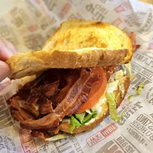 The Habit: new BLT was pretty good! $5