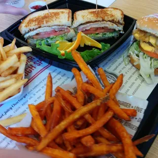Ahi Tuna Filet Sandwich Meal