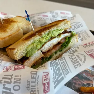 Inside the chicken club!