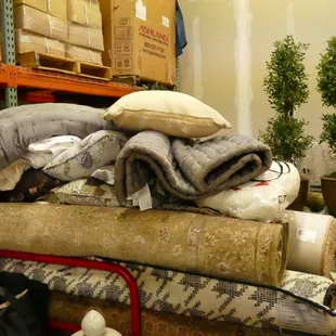 Rugs and carpet move fast because the price is so low