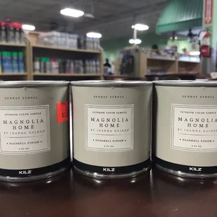 Paint options and supplies!