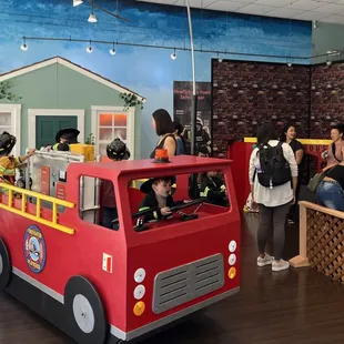 Firehouse and Grocery Store -- part of the Little Town exhibit