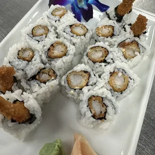 Shrimp tempura roll