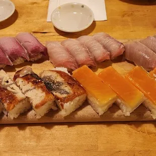 food, sushi and sashimi, sushi, sashimi