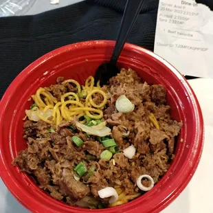 Beef Yakisoba